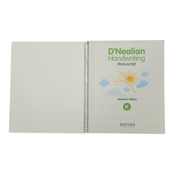D'Nealian Handwriting Grade K Teacher's Edition Student Manuscripts Pencils NEW - Picture 8 of 16
